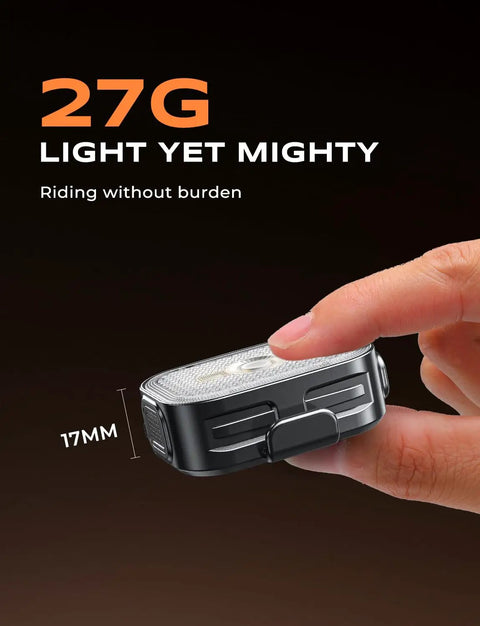 Ultra Slim Bike Lights With Reflectors For Night Riding, Front Headlight And Rear Tail Light, 8+6 Modes, IP65 Waterproof, Dual USB-C Fast Charge, 1-2 Hour Quick Charge, Stay Lit And Seen On Every Night Ride