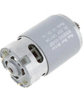 RS550 DC Electric Motor Delivering Sweet Torque And Slick Low Noise Operation features heavy duty metal casing and standard mounting.