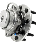 2WD Front Wheel Bearing Hubs For 2003 Through 2017 Chevy Express 3500 4500 Vans Wheel Hub Bearing Assembly Replacement With 180mm ABS Sensor OEM Grade Durable Plug And Play Fits 2WD Models