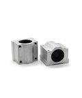 4 Pcs SCS16UU Linear Motion Bearing Slides For CNC Parts, 3D Printer Parts, And Precision Machine Tools, Slick Ultra Smooth Guide Rails For DIY CNC, Milling, And Robotic Projects, aluminum bearing block pair