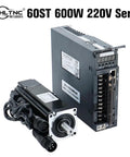 HLTNC two-piece 220V 600W AC servo motor with matched driver and RS-232/RS-485 interface