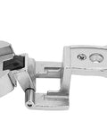 Close-up view of 270 Degree Zinc Alloy Folding Hinge for Furniture Doors, Heavy Duty Removable Hardware.