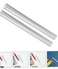 8 Pack Tent Pole Connector Repair Tubes For Quick DIY Fixes On Broken Poles, aluminum alloy, side view, camping gear repair