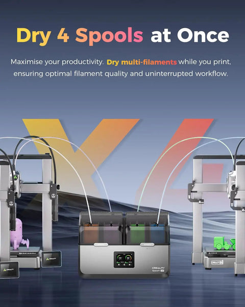 Top Tier 3D Printer Filament Dryer Box Keeps Your Spools Bone Dry And Print Ready For Crispy Clean Layers With Steady Heat Output And Snug Airtight Storage Build For Filament Rolls