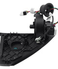 Left Side Charging Port Door Assembly for Tesla Model 3 2017 2023 1525134 00 C showing heavy duty plastic and wiring details.