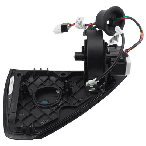 Left Side Charging Port Door Assembly for Tesla Model 3 2017 2023 1525134 00 C showing heavy duty plastic and wiring details.