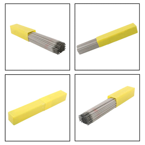 E7014 Stick Electrode Welding Rod 1/8 Inch By 14 Inch 5 Lb Pack in yellow container for low carbon steel welding