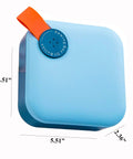 All-In-One Sewing Kit For Adults With Scissors, 16 Thread Colors, 30 Needles And Essentials in compact blue case