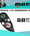 Puck Lite Dive Computer Console With Bluetooth And Buhlmann ZH-L16C Algorithm Pressure Gauge Gradient Factor Options