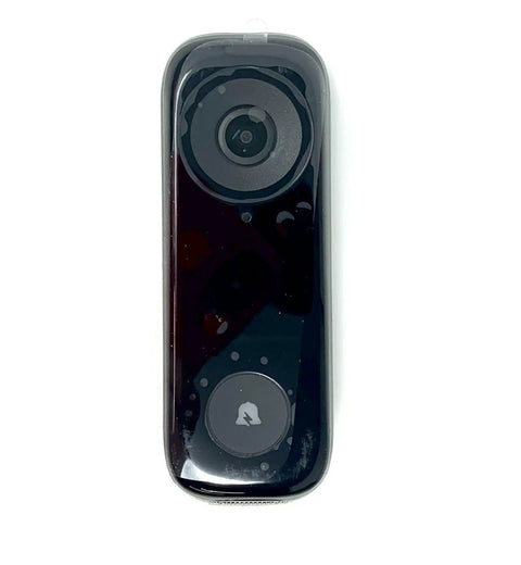 1080p HD Video Doorbell With Two Way Audio Self Install Ready Home Security Setup Requires Gateway Black Pro Protection