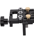 Self Centering Adjustable Doweling Jig Kit For Woodworking Pro Grade Dowel Jig Drill Guide With Bits And Bushings