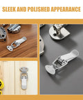 Cool 10 Pack Heavy Duty Stainless Steel Toggle Latch Clamps For Tools Drawers And Cabinets Quick Pull Hasp Catch Buckle That Slams Tight No Sweat Super Durable Rust Proof Gear You Can Count On. stainless steel toggle latch on wood and gray surfaces