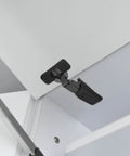 Soft Close Cabinet Door Hinges For Kitchen And Wardrobe, Concealed Replacement Hinges With Silent Damping Buffer installed