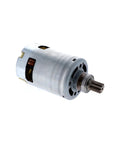 Factory Fresh Motor Assembly Replacement For Ryobi Power Equipment Part 206331001, silver metal motor with visible components