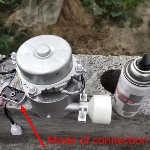 1000W Water Turbine Generator For Home Use Portable Go Anywhere Micro Hydroelectric Power Station 220V Aluminum Alloy Turbine