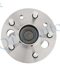 Top view of Pair Of 2 Rear Wheel Hub Bearing Assemblies Replacement For 2002 To 2011 Toyota Camry And Compatible With Lexus