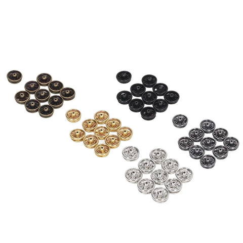 100 Pack 5mm Mini Metal Snap Buttons Fasteners In Five Colors Anti Rust Lightweight And Durable Easy To Use And Carry Ideal For Sewing Projects For Men And Women Built Tough To Last And Ready To Snap