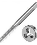 Premium 3-56 Unf Right Hand Hss Tap And Die Set For Heavy Duty Metal Threading And Repair Jobs With Durable High Strength Steel For Clean Precise Threads On Nuts And Bolts, tap and die set