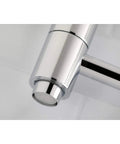 Millennium Pot Filler Faucet, Wall Mount, Single Hole Install, Drip-Free Ceramic Disc Cartridge, Chrome nozzle close-up