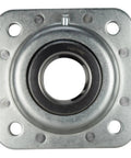 Front view of Beefed Up Heavy Duty Disc Harrow Flange Bearing Replacement For Drivetrain Bore One And Three Quarters Inch Bolt To Bolt Five