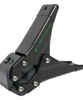 Savior Spring Clamp Mini Fast Mount Torsion Clamp, 0 to 1.7 inch jaw, black anodized aluminum, dual female threads