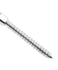 Heavy Duty Left And Right Hand Thread Swage Lag Screws For Three Sixteenth Inch Stainless Steel Cable Sixty Pack T316 close-up