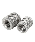 M6 Knurled Stainless Steel Insert Nuts For Injection Molding Built Tough Heavy Duty Embedded Thread Fasteners That Withstand High Torque
