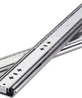 36 Inch Beefy Heavy Duty Drawer Slides 260 Lb Full Extension Stainless Steel Ball Bearing Side Mount Rails For Kitchen Cabinets Undermount Storage Furniture And Commercial Industrial Use, 36-inch steel pair