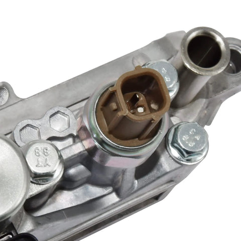 Close-up of VVT Solenoid Front Spool Valve Assembly 15810-R70-A04 for Accord Crosstour Odyssey Pilot 2008-2017 3.5L V6