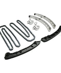 Premium Alloy Timing Chain Kit Set For Land Rover LR4 And Range Rover With Jaguar Engines 3.0L 5.0L V8 V6 Dohc High Strength Low Maintenance Long Lasting Performance Upgrade, alloy timing chains and guides