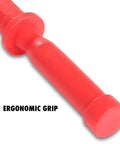 Ergonomic grip of the 4 Piece Plastic Scraper Set For Trim Gaskets And Wheel Weight Removal Non Marring Pry Bars