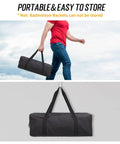 Man carrying Regulation 20Ft Badminton Net Set For Backyard Portable Outdoor Play With Heavy Duty Steel Poles durable carry bag