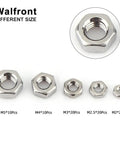 160 Pieces Stainless Steel SS304 Pan Head Screws And Nuts Kit M2 To M5 Fasteners, various nut sizes displayed.