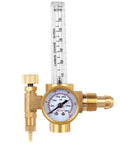 Pro Grade Argon CO2 Gas Regulator Flow Meter With 6.8 Foot Hose For TIG And MIG Welders CGA 580 Compatible Accurate 0 To 60 CFH Flow Gauge