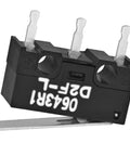 Three Pin Basic Limit Switch Pack Of Four SPDT Hinge Lever Subminiature 1.47N Actuator 3A 125V PCB Mount IP54 Rugged Industrial Control Switch