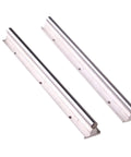 Pro Grade Beefy Linear Rail SBR10 500mm set showing two stainless steel rods for CNC machines and precise motion guide