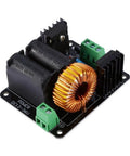 Beefy Voltage Heating Module With Flyback Heater Driver Board For High Power DC 12 To 24 Volt Systems ZVS Transmission Power Supply Unit Output Voltage Converter For Battery Packs And DIY Electronics with visible coil and connectors