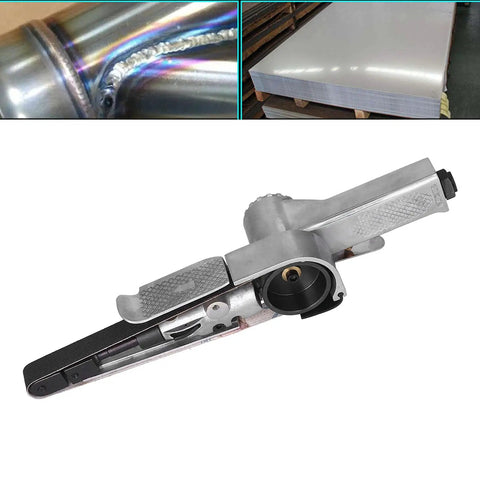 Kp 698 Pneumatic Air Belt Sander With Telescopic Switch, 2 Inch Ring Belt Sander for precision sanding and polishing.