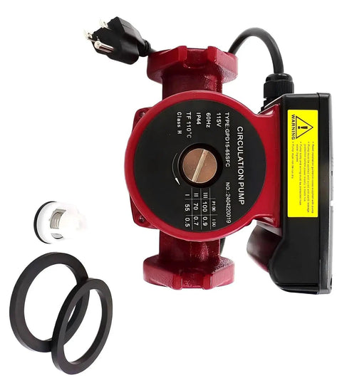 Ups1558Fc Hot Water Circulator Pump Replacement For Hvac Refrigeration Units 115V 125Hp 3Speed Slick Upgrade No Sweat Setup Heavy Duty Residential Plumbing System Dope Performance