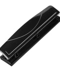 Three Hole Punch For Home Office With Easy Clean Tray Punches Up To 10 Sheets At Once Durable Metal Construction Sleek Black Finish