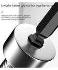 Super Cool 9 Piece Metric Allen Key Set With Long Arm Hex Wrenches And Handy Holder For Bikes And Motorcycles Repair Jobs Made Easy With Tough Carbon Steel Construction, hex key tip close-up