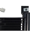 Solid Callmego Transmission Oil Cooler That Totally Handles Your Tacoma 2005-To-2011 With 4.0L Or 2.7L For Maximum Engine Performance And Cooling Power Right Out The Box, black finned cooler with mounting bracket