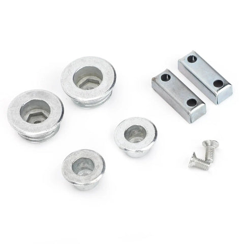 Smooth Quiet Shoe Cabinet Hinge Kit For Drawers And Doors, assorted steel components and mounting hardware displayed.