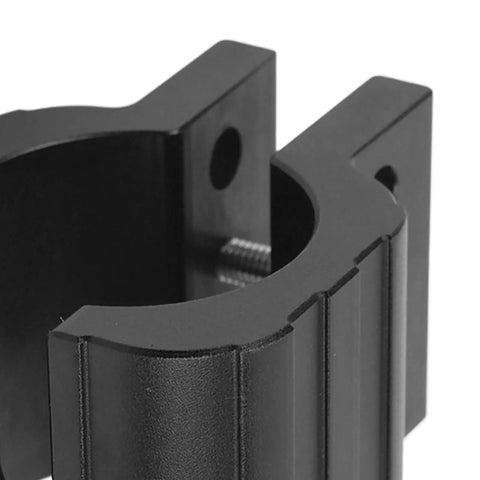 Close-up of black aluminum folding scooter clamp from Folding Scooter Clamp Aluminum Alloy Lock Attachment For Zero 8X 10X 11X Speedual Series DT3 Spider Thunder Scooters No Wobble Stable Fixation For Rock Solid Rides And Quiet Daily Commutes