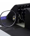 Close-up of Top Tier Optical Glasses Frame Heater with eyeglasses ready for heating. Adjustable temperatures for precise work.