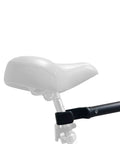 Universal Top Tube Bike Rack Adapter for Cars attached to bike seat