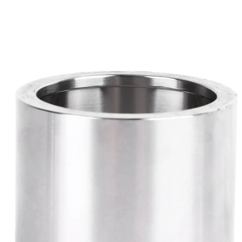 Workhorse E Type Male Cam And Groove Quick Connector In Stainless Steel For 1.5 Inch Hose Shank Fitting Built To Last For Hydraulic Systems Industrial Production And Water Supply Lines, close-up