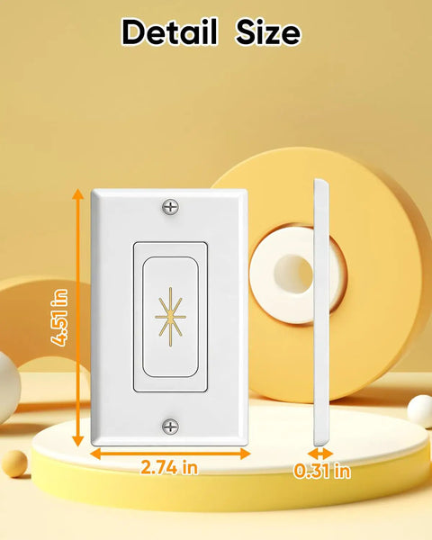 Detail size of Slick Flexible Rubber Wall Grommet Kit For Hassle Free Low Voltage Cable Routing Behind TV And Game Console Smooth Install No Drama Neat Media Setup Two Piece Off White.