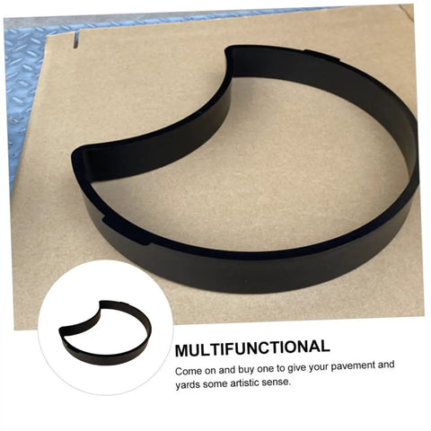 Crescent Moon Paver Molds For DIY Garden Pathway And Patio Paving Moon Shaped Floor Molds Durable ABS Plastic