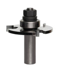 Front view of 9/16 Inch Depth Slotting Cutter Set With 1/2 Inch Shank And 1/4 Inch Carbide Height Includes Three Wing Slotting Cutters.